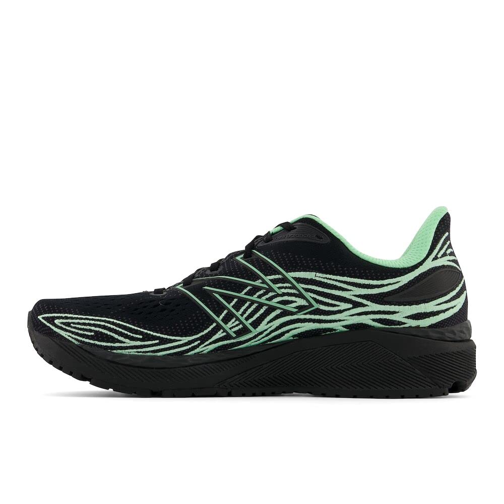 New Balance Men's X 860 V12 Running Shoes Black/Agave Size 12.5 D Medium US