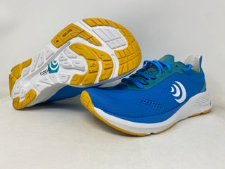 Topo Women's Cyclone Running Shoes Sky/Gold Size 8 B Medium US