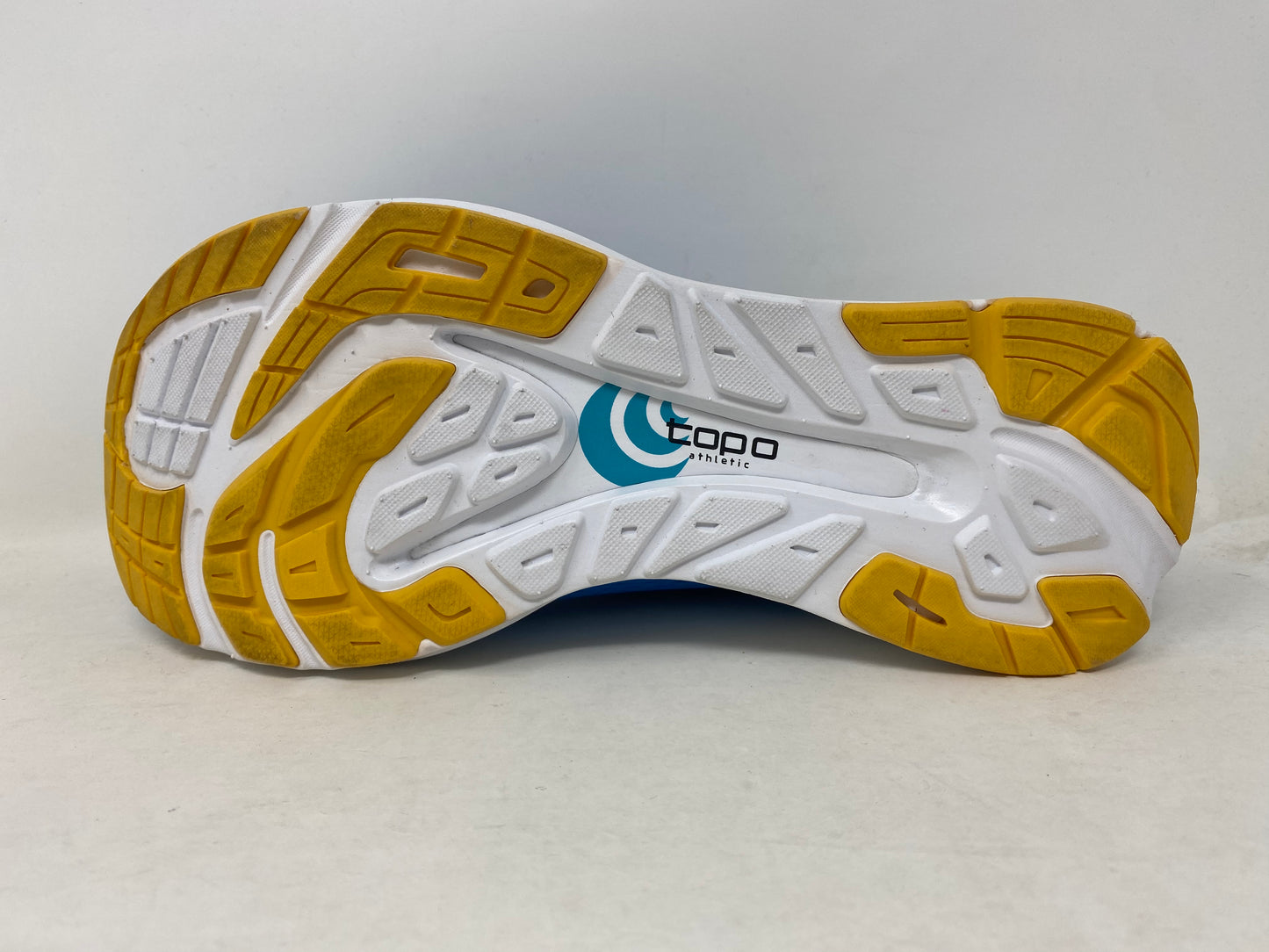 Topo Women's Cyclone Running Shoes Sky/Gold Size 8 B Medium US