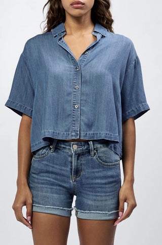 Dear John Denim - Nowhere Else Button Front Top