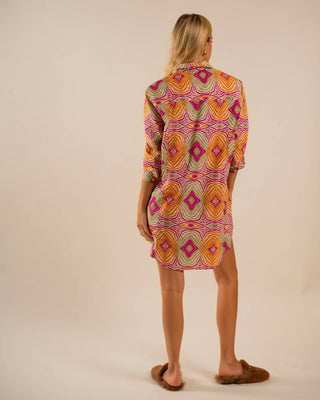 Care Tucker - Preslie Poplin Shirt Dress - Mesmerized