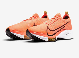 Nike Men's Air Zoom Tempo Next% Running Shoes Mango/Citron