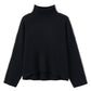 27 Miles Malibu - Marullo Stitch Cashmere Mock Neck Sweater