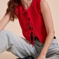 Miou Muse - Noami Cardi Tie Top