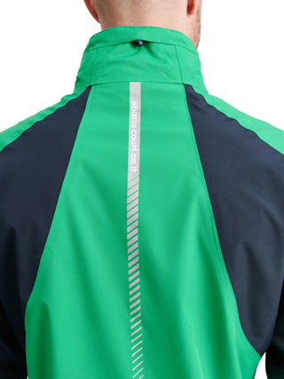 Abacus Sportswear Us - Links Stretch Mock Neck Rain Jacket