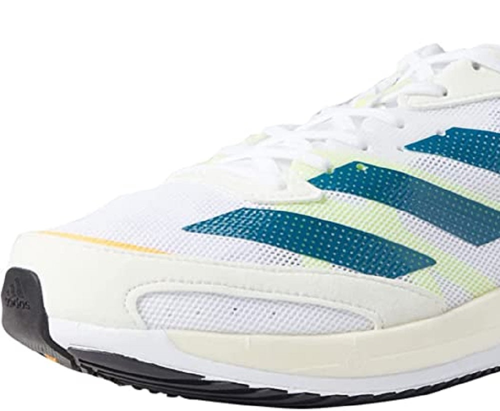 adidas Men's Adizero Adios 6 Running Shoes White