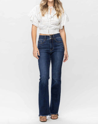 Judy Blue - Vintage Frayed Hem Bootcut Jeans