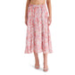 Steve Madden - Raina Floral Pleated Midi Skirt