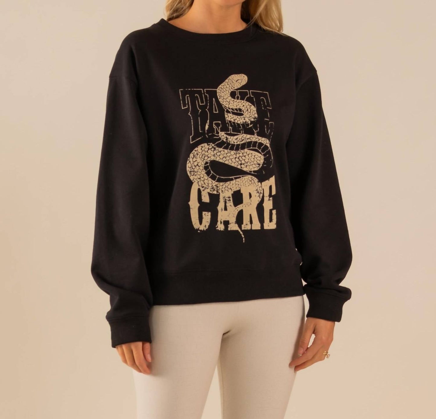 Care Tucker - 90’s Baggy Crewneck Take Care Sweatshire