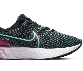 Nike Women's React Infinity Run FK 3 Running Shoes Black Size 5.5 B Medium US