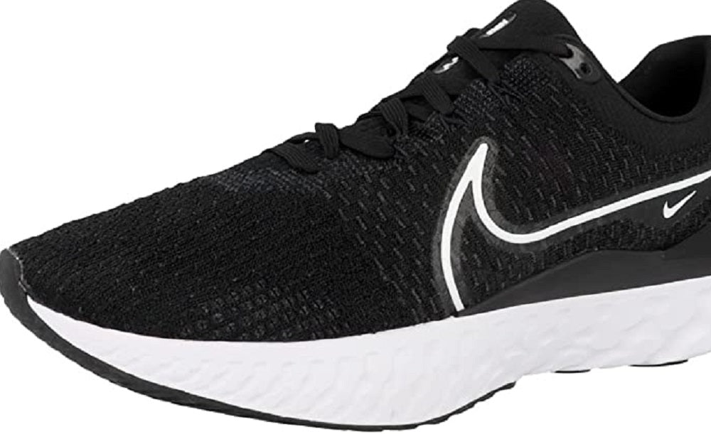 Nike Men's React Infinity Run FK 3 Running Shoes Black Size 9.5 D Medium US