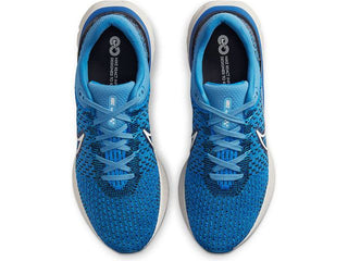 Nike Men's React Infinity Run FK 3 Running Shoes Blue Size 9 D Medium US