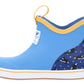 Xtratuf Kid's Salmon Sisters Ankle Deck Boot Blue Size 5 Big Kid US