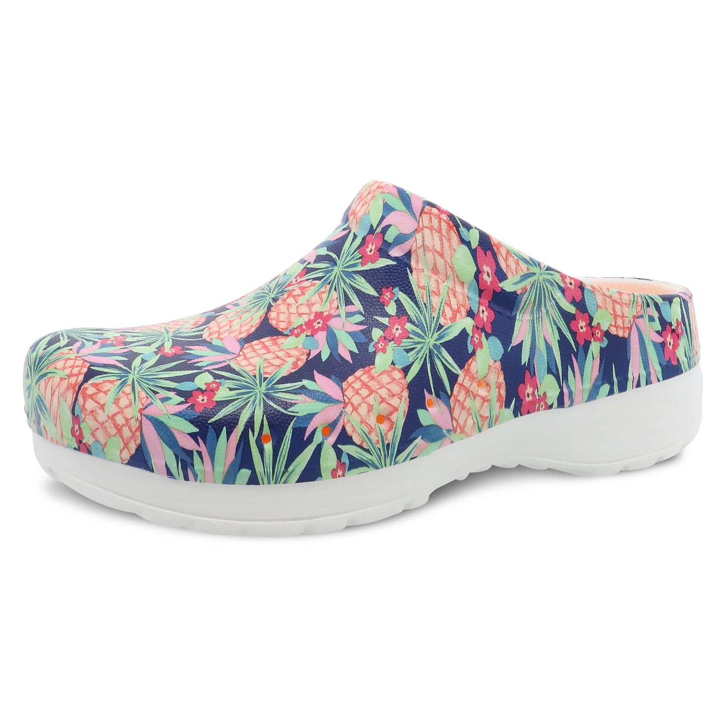 Dansko Women's Kane Slip On Mule Clog Pineapple Sandals Size 36 EU