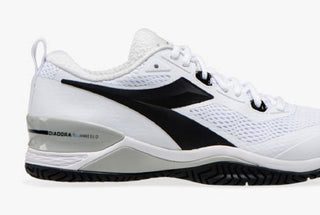 Diadora Women's Speed Blueshield 4 Tennis Shoes Black Size 6 B Medium US