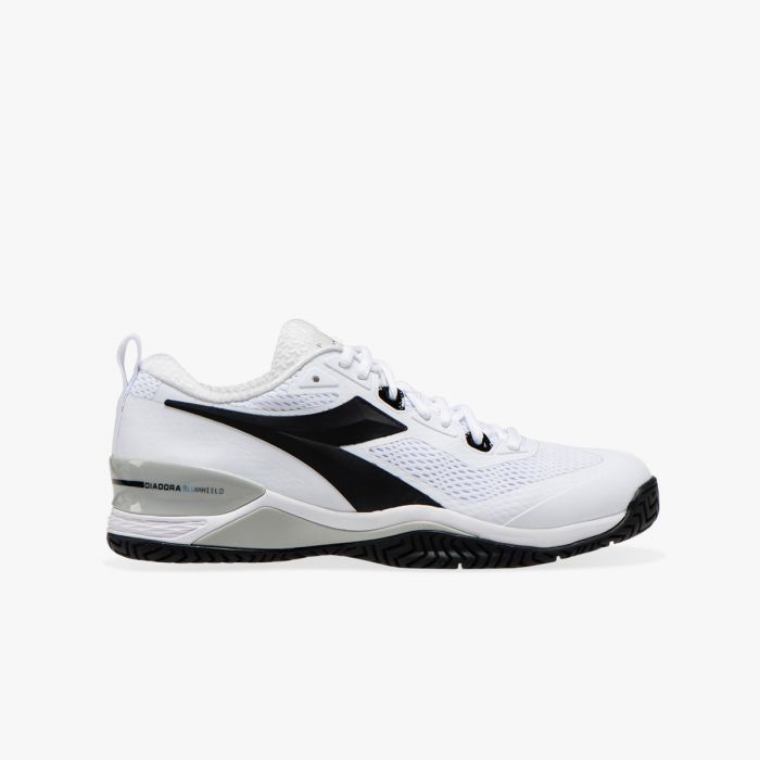 Diadora Women's Speed Blueshield 4 Tennis Shoes Black Size 6 B Medium US