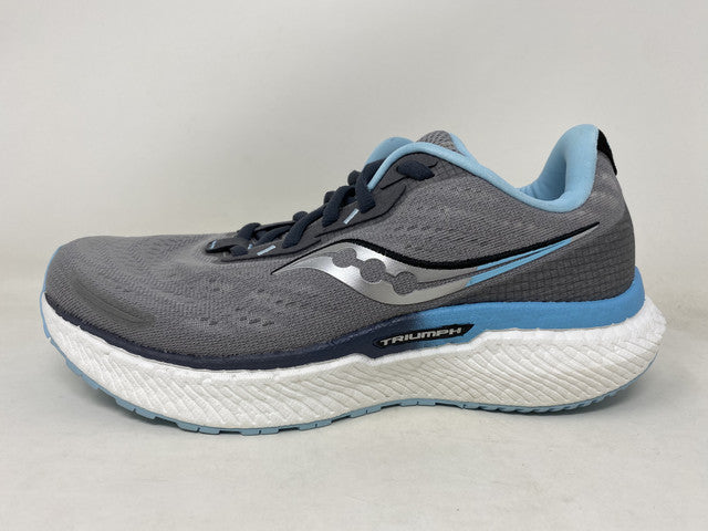 Saucony Women's Triumph 19 Running Shoes Alloy/Powder