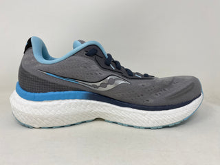 Saucony Women's Triumph 19 Running Shoes Alloy/Powder