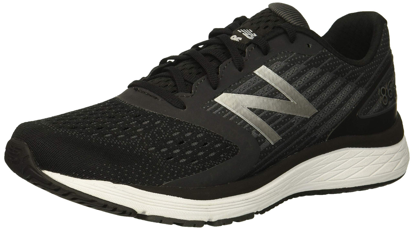 New Balance Boy'S 860 V9 Running Shoes Black/Laser Black Size 11 Little Kid
