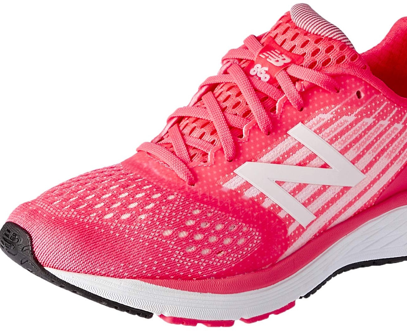 New Balance Kid'S 860 V9 Running Shoes Guava/Sunrise Glo Size 5 Big Kid