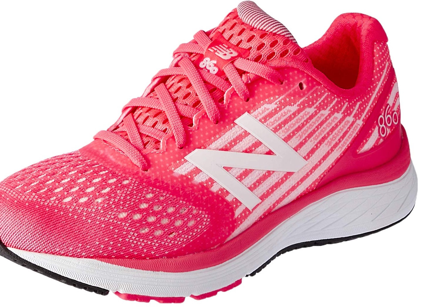 New Balance Kid'S 860 V9 Running Shoes Guava/Sunrise Glo Size 5 Big Kid