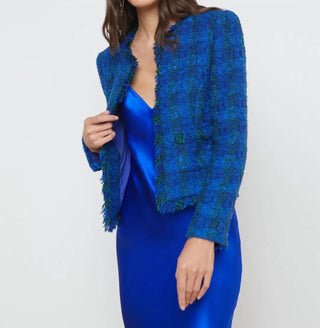 L'Agence - Angelina Tweed Blazer