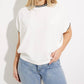 Joseph Ribkoff - Striped Trim Top