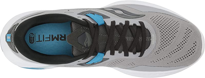 Saucony Men's Guide 15 Running Shoes Alloy/Topaz Size 11.5 D Medium US