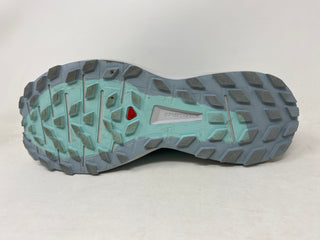 Salomon Women's Sense Ride 4 Trail Shoes Turquoise/Lunar Rock Size 7 B Medium US