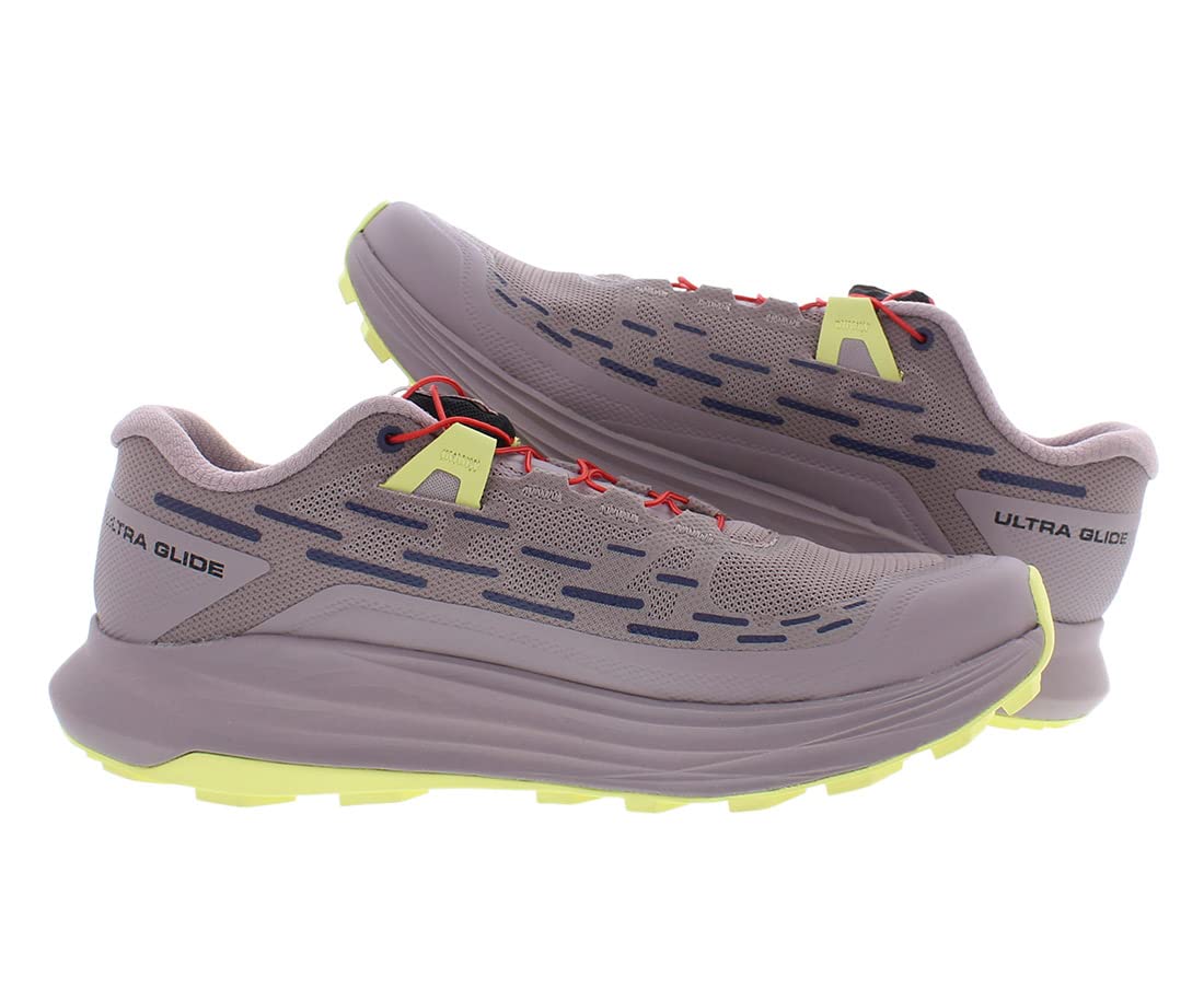 Salomon Women's Ultra Glide Trail Shoes Quail/Yellow Size 9 B Medium US
