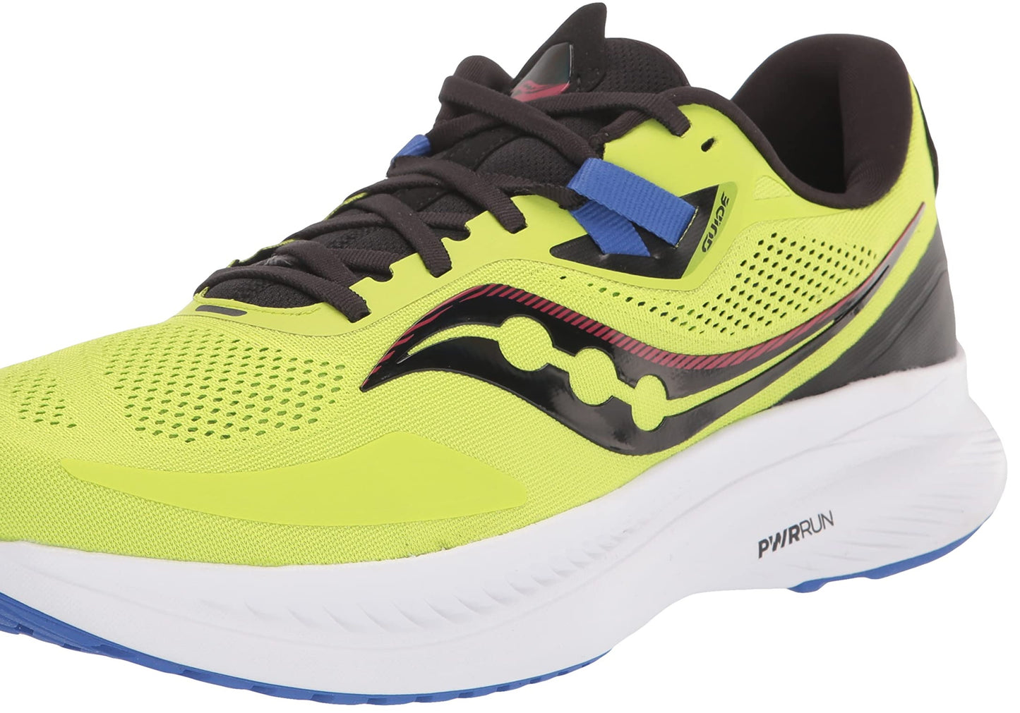 Saucony Men's Guide 15 Running Shoes Acid/Blue RAZ Size 11 D Medium US