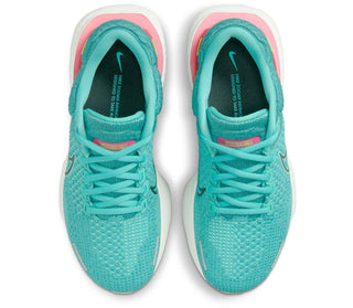 Nike Women's ZoomX Invincible Run FK 2 Run Shoes Teal/Pink Size 8.5 B Medium US