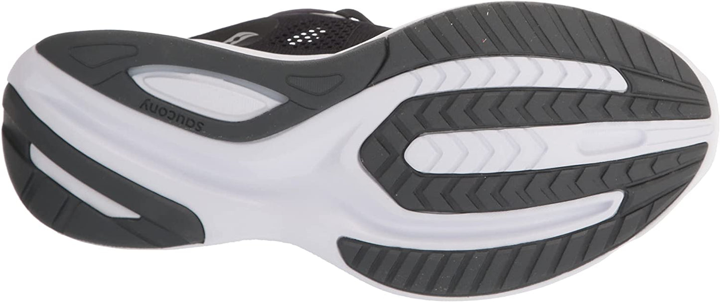 Saucony Women's Guide 15 Running Shoes Black/White Size 10.5 D Wide US
