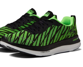 Skechers Men's Go Run Arch Fit Razor Excess 2 Shoes Lime/Black Size 9 D Medium US