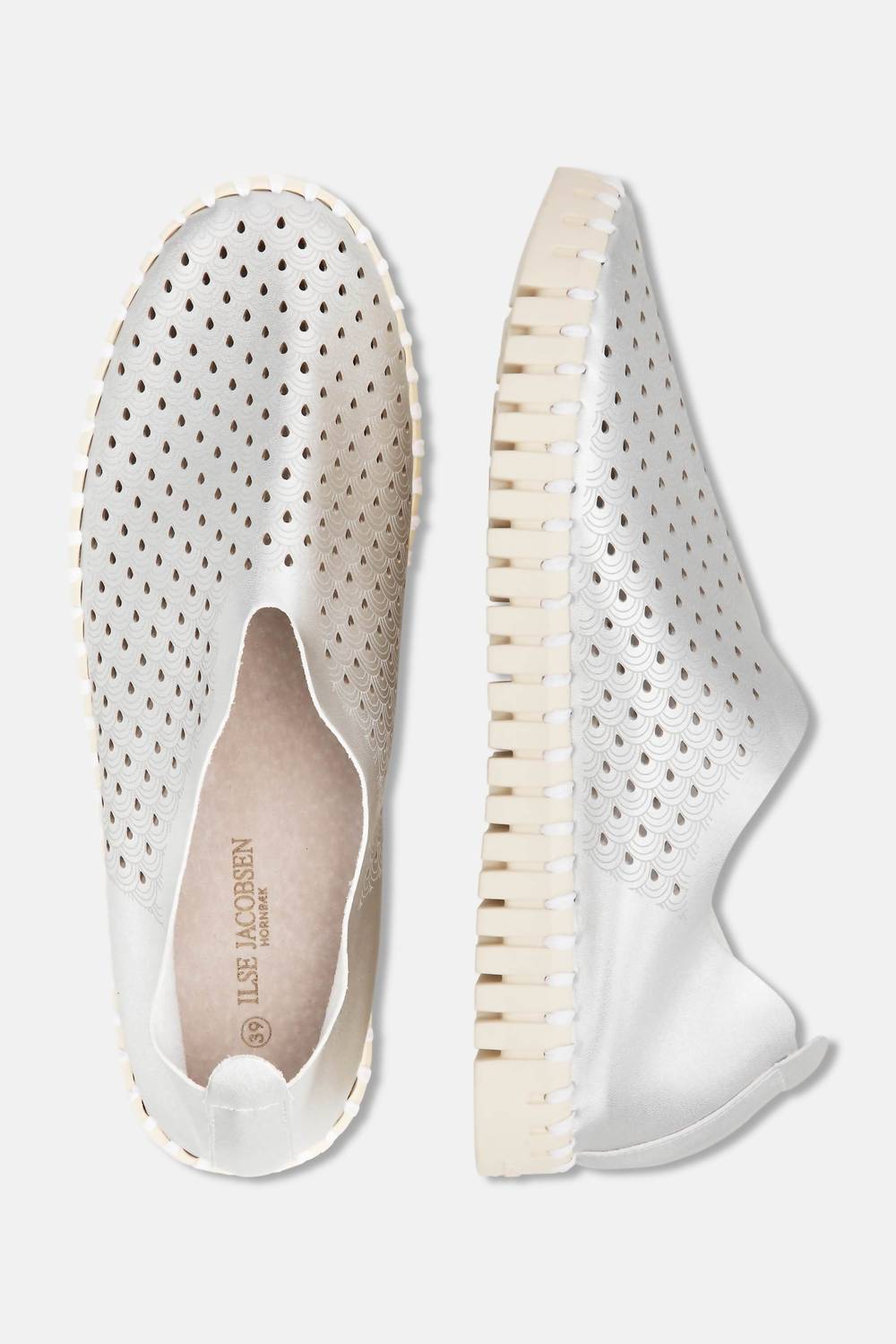 Ilse Jacobsen - Women's Metallic Tulip Slip-on