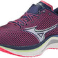 Mizuno Women's Wave Rebellion Running Shoes Diva Pink/Indigo Size 7.5 B Medium US