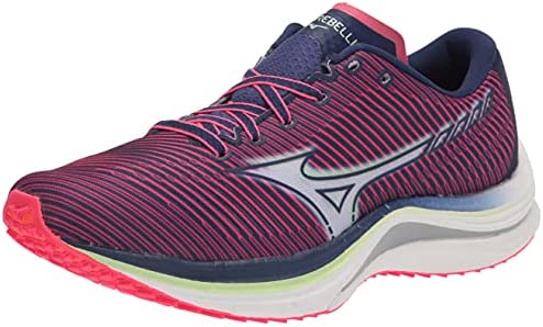 Mizuno Women's Wave Rebellion Running Shoes Diva Pink/Indigo Size 7.5 B Medium US