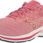 Mizuno Women's Wave Inspire 18 Running Shoes Rosette/Snow Size 6.5 B Medium US