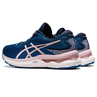 ASICS Women's Gel Nimbus 24 Running Shoes French Blue/Rose Size 12 B Medium US
