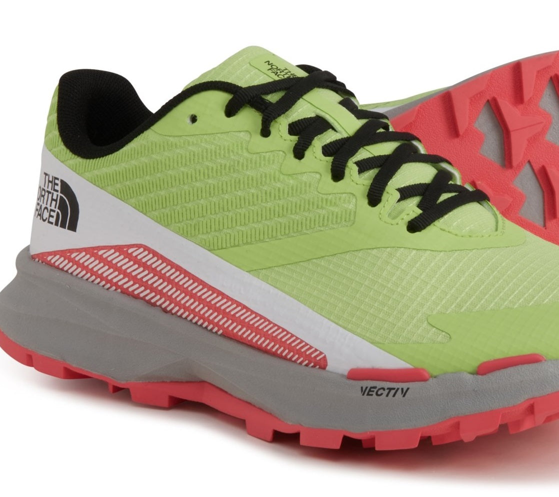 The North Face Women's Vectiv Levitum Run Shoes Green Size 8 B Medium US