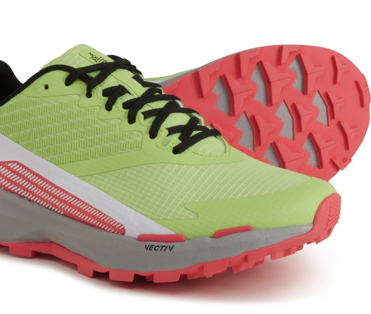 The North Face Women's Vectiv Levitum Run Shoes Green Size 8 B Medium US