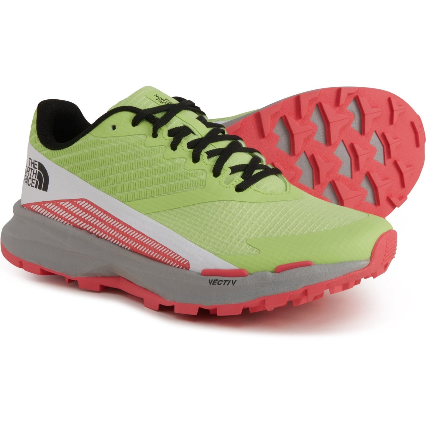 The North Face Women's Vectiv Levitum Run Shoes Green Size 8 B Medium US