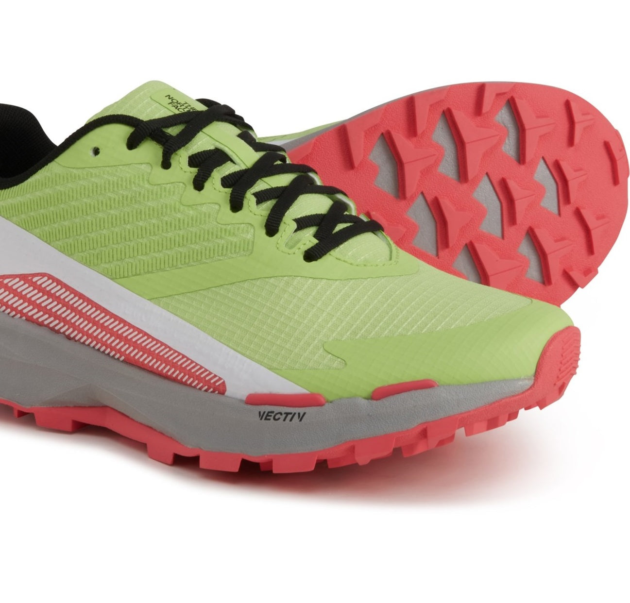 The North Face Women's Vectiv Levitum Run Shoes Green Size 8.5 B Medium US