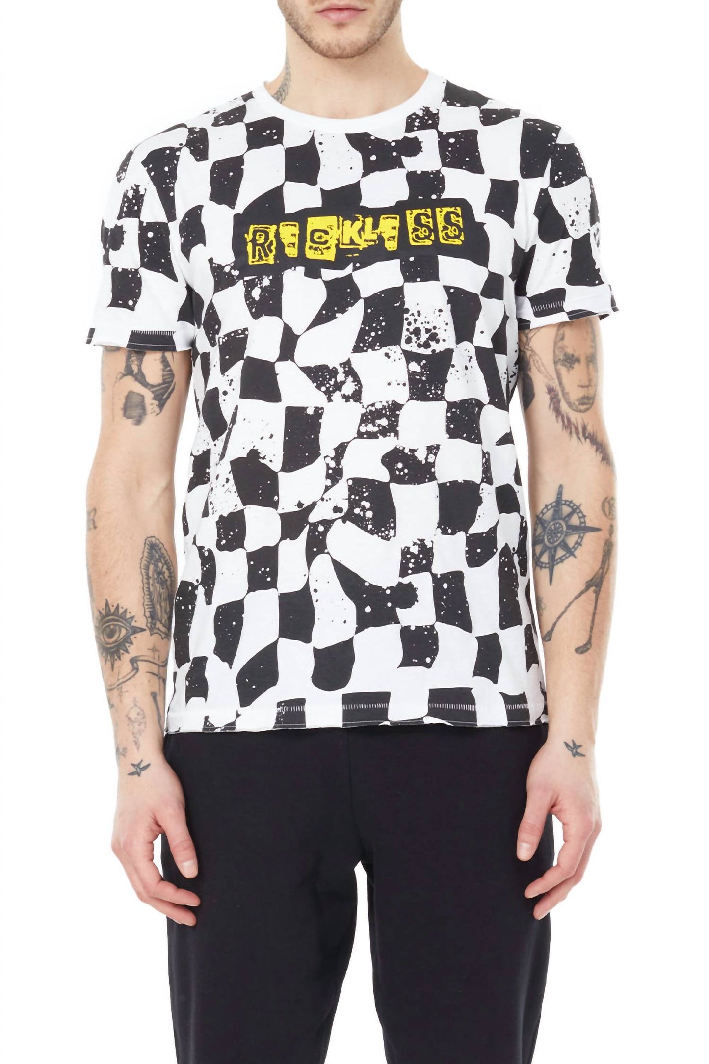 Eleven Paris - Knit Checkered T-Shirt