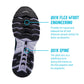 361 Degrees Women's Meraki 4 Running Shoes Scuba/Black Size 6.5 B Medium US
