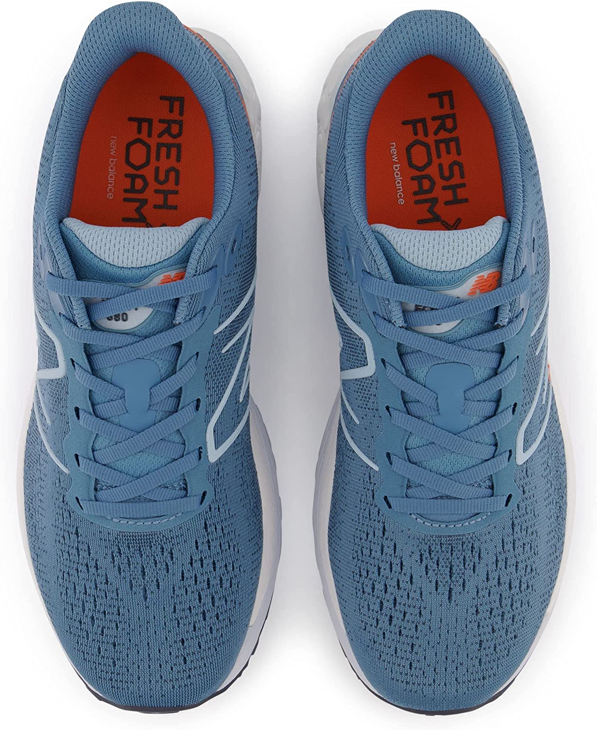 New Balance Men's X 880 V12 Running Shoes Spring Tide/Orange Size 9.5 D Medium US