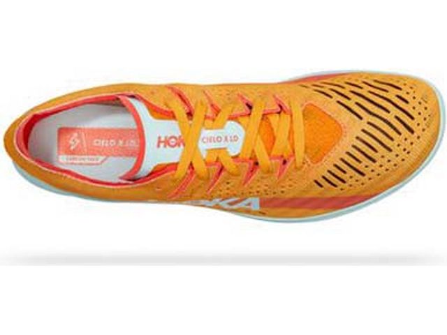 Hoka Men'S Cielo X Ld Running Shoes Orange Size 11.5 D Medium Us