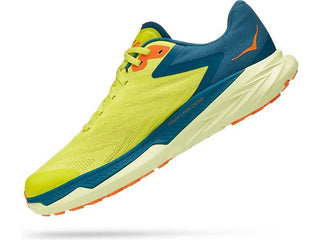 Hoka Men'S Zinal Running Shoes Evening Primrose/Blue Coral