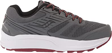 Saucony Men'S Echelon 8 Running Shoes Shadow/Mulberry