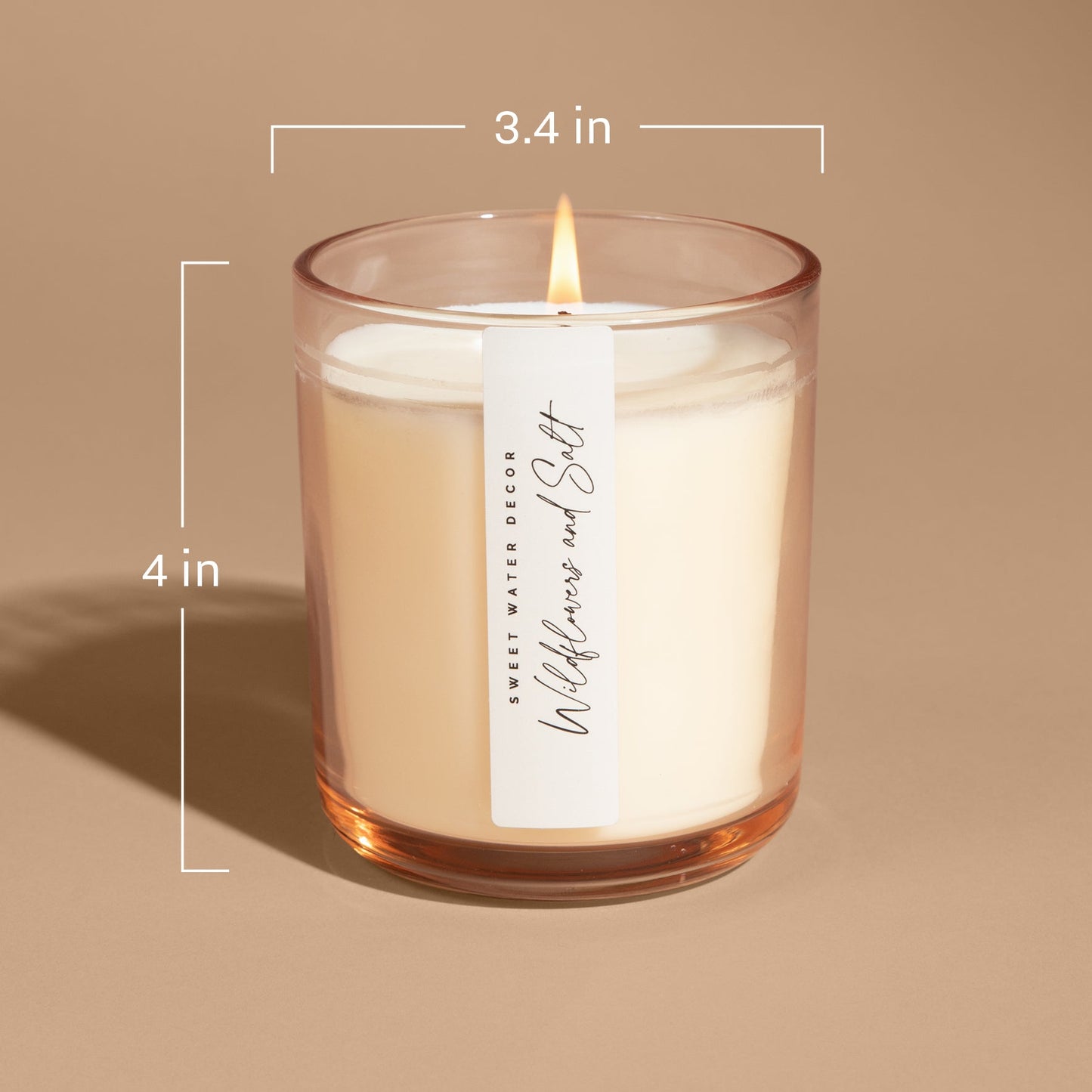 Weekend Soy Candle - Tinted Glass Jar - 12 oz